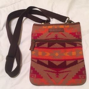 Pendleton cross body purse
